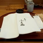 天ぷらふく西 禅と匠 - セッティング（2021.8）