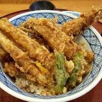 天ぷらふく西 禅と匠 - 穴子天丼（アップ）（2021.8）