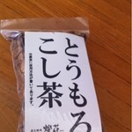 炭火焼肉 燈花 - 帰りしなに頂いた、自家製とうもろこし茶ー。
