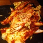 炭火焼肉 燈花 - 半殺しキムチ。サラダ感覚。うまし‼