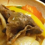 はま秀焼酎茶屋 - トマトすき焼き(その２)