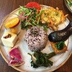農民カフェ - 農民薬膳精進プレート