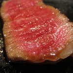 鳥茂 - 岩手牛のサーロイン・ステーキ1