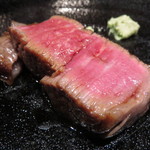 鳥茂 - 岩手牛のサーロイン・ステーキ2