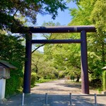 Tokiwatei M-Garden - 常盤神社の東鳥居