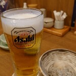 庄屋 鶴岡站前店 - 生中　550円
