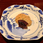 ななにん - あん肝 西瓜の奈良漬