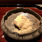 ななにん - 日本いちぢく白和、フォアグラと宮崎 小林 ピーナッツ