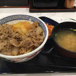 Yoshinoya - 牛丼、キムチセット