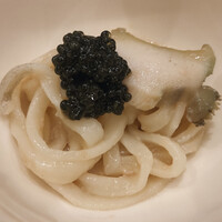 三宅輝 - 香露うどん　鮑　輝キャビア