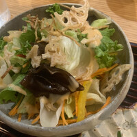 四季料理 きたがいち - サラダw/きくらげ 四季料理 きたがいち - サラダw/きくらげ
