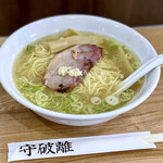 のスた - 守・細麺塩・ニンニク（930円）