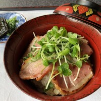 行楽庵 - 鴨の御飯,昆布,漬物