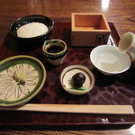 並木藪蕎麦 - 「燗酒」「蕎麦味噌」「わさび芋」