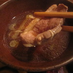 並木藪蕎麦 - 分厚い「抱き身」