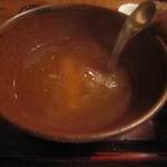 並木藪蕎麦 - 温蕎麦にも「蕎麦湯」が付くのが江戸前の流儀