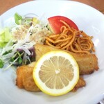 小さな食堂 ヒロ - 白身魚のバター焼き ※拡大 (2021.08.26)