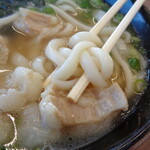 一六うどん - 牛もつうどん（759円）