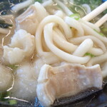 一六うどん - 牛もつうどん（759円）
