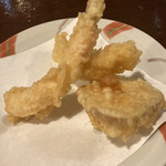 Tempura Fusou - 2回に分けて揚げたてを持ってきてくれます！