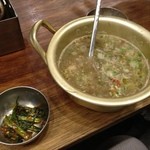 大阪焼肉・ホルモン ふたご - テールクッパ