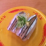 スシロー - 『鹿児島県産、きびなご 100円』