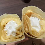 コスコクレープカフェ - 料理写真:カスタードクリーム