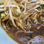 朝日屋 - 下に酸っぱいスープが❣️これが中毒者になる源(￣∀￣)