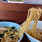 朝日屋 - さて、恒例の麺移動^_^⤴️⤴️