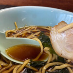 朝日屋 - 小さなチャーシューかわいい