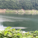 朝日屋 - 草木ダム、水減ってるな、、、