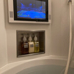 ドーミーインエクスプレス松江 - 大浴場が無い代わりにテレビ