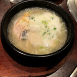 天山 - 参鶏湯ランチ