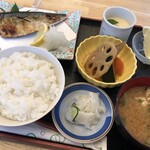 Shunsai Yushima Nanten - サバ塩焼定食（880円）