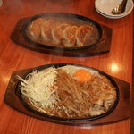 麺屋 Ryoma - RYOMA鉄板と餃子（両面焼き）