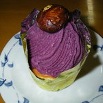 ショウコウドウ - 紫イモのモンブラン
