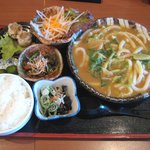 Kamoya - カレーうどんランチ(800円)