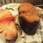 与五郎寿司 - 赤貝、ウニ