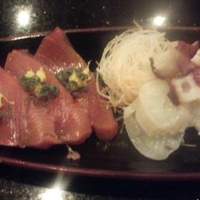 与五郎寿司 本店 - 刺身（初鰹、タコ）