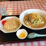 Senya - 野菜味噌ラーメンのチャーハンセット