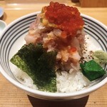 日本橋海鮮丼 つじ半 - ★8.5海鮮丼梅＋うに増し