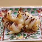 日本橋蛎殻町 すぎた - 新烏賊のゲソの粕漬け
