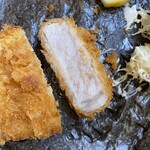 田園茶屋　いとわ - とんかつの断面