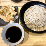 Komoro Soba - かき揚げせいろ400円