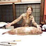 料理･仕出し　前川 - 奄美大島から空輸された、幻の高級魚クエ！（写真は私本人です）