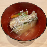 はらまさ - 天然鰻と茄子の椀物