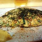 玉扇 - 納豆オムレツ