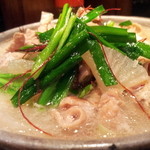 Echizenya - 大人気の塩煮込みの鍋バージョン！これがまた絶品