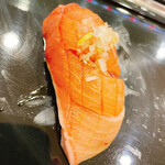 寿司大 - 鰤の醤油漬け