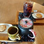 美濃のまほろば ゴールドワン - 料理写真:アメリカン(550円)アイスティ(605円)